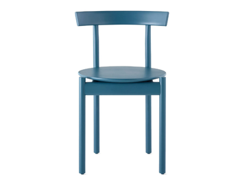 COMMA - Solid wood chair open back by Herman Miller - view 2